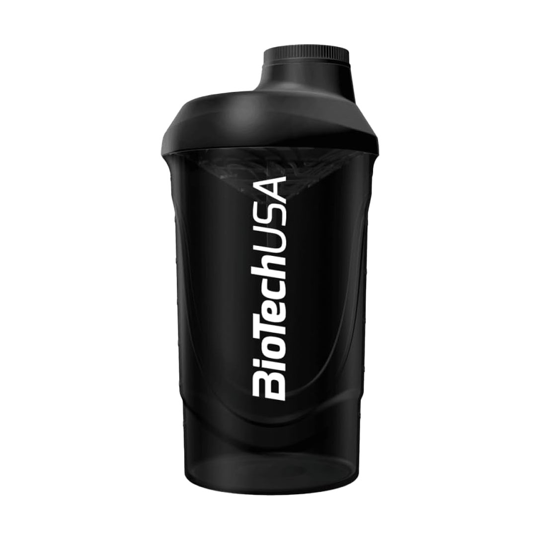 Шейкер BioTechUSA Wave Чорний, 600 мл